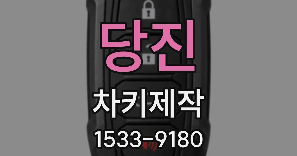 당진 차키제작
