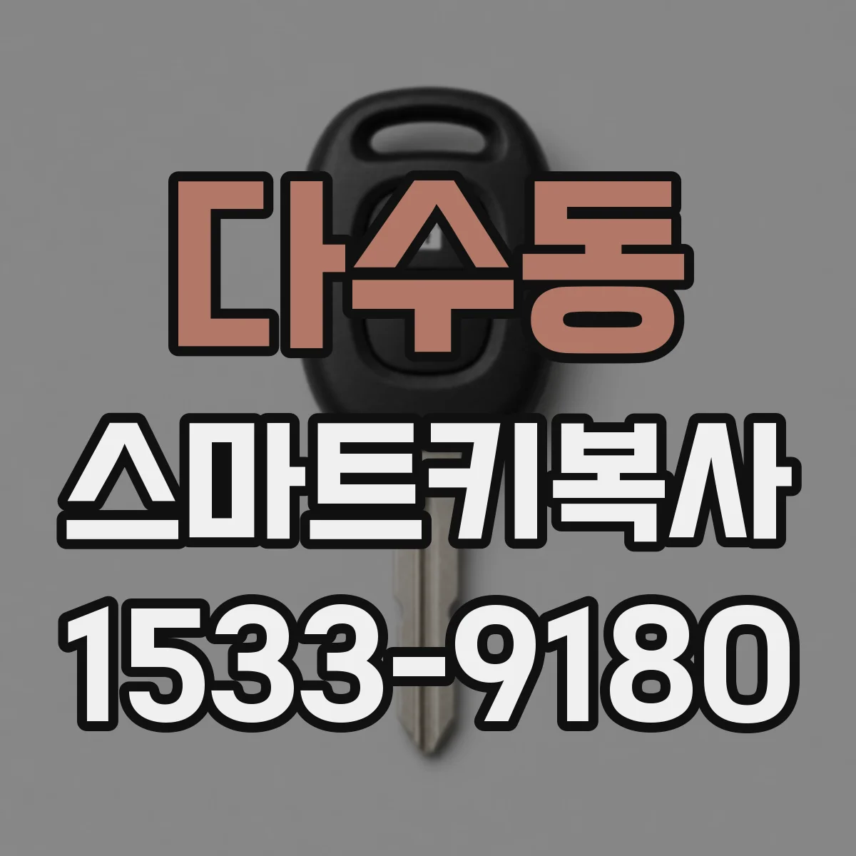 다수동 스마트키복사