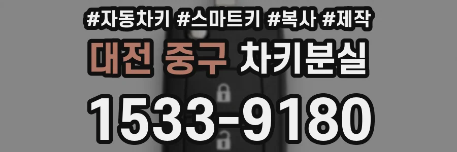 대전 중구 차키분실
