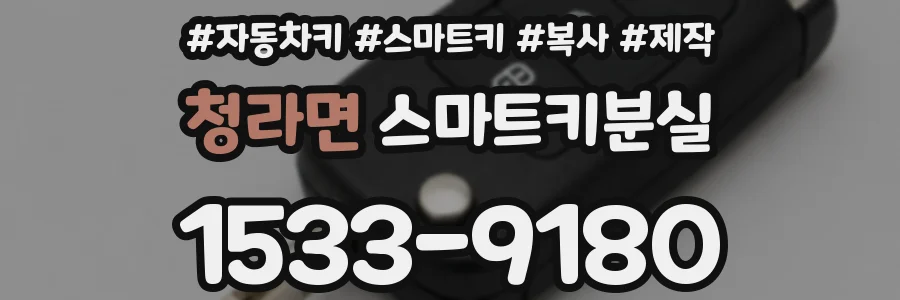 청라면 스마트키분실