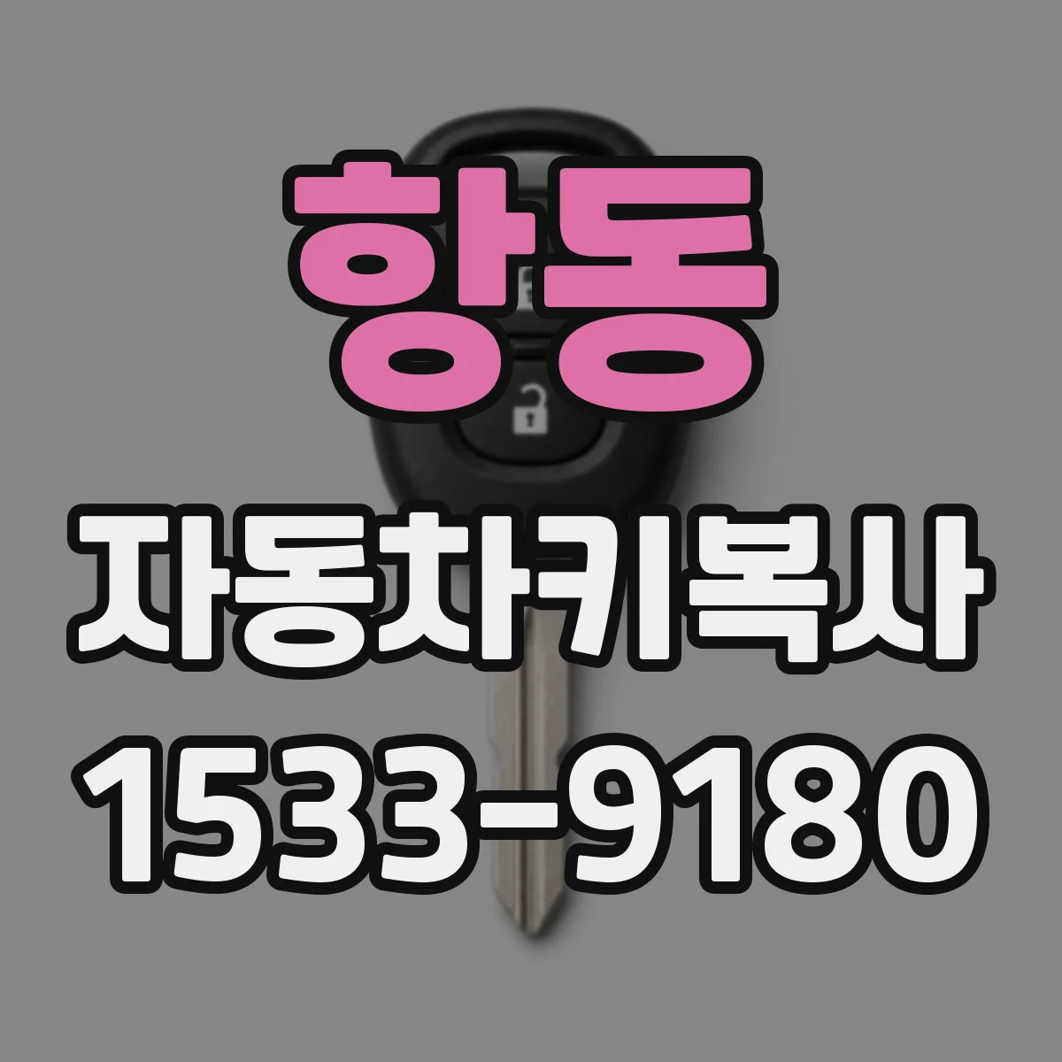 항동 자동차키복사