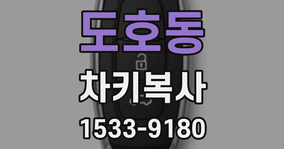 도호동 차키복사