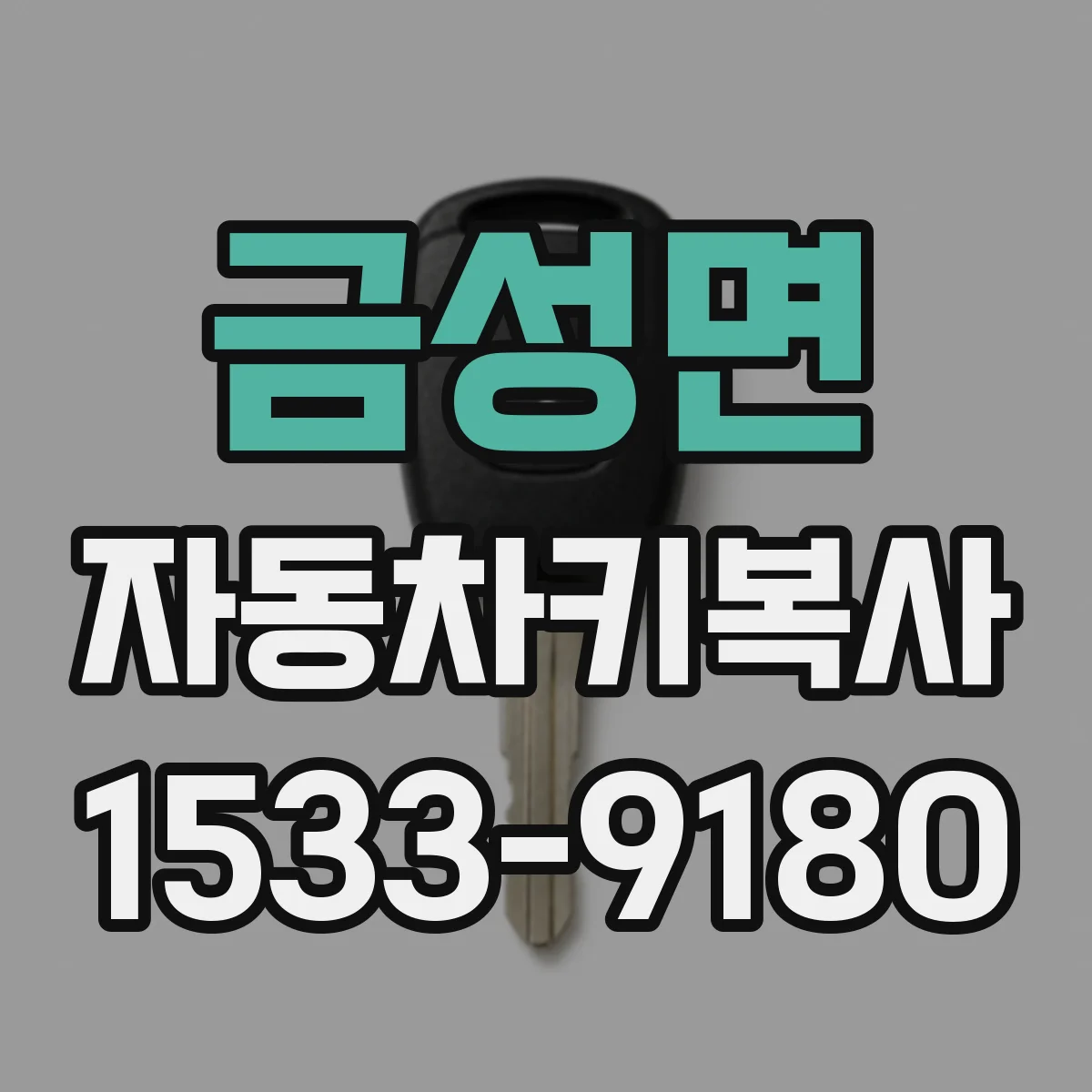 금성면 자동차키복사