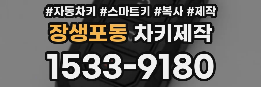 장생포동 차키제작