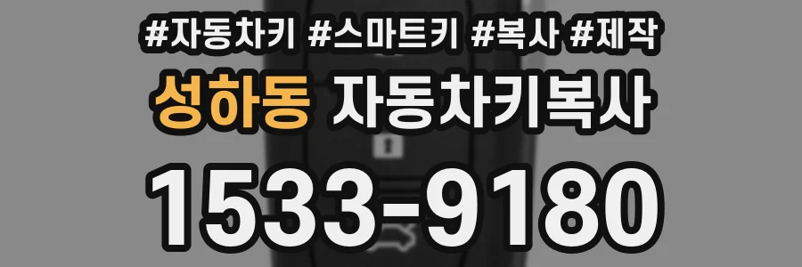성하동 자동차키복사