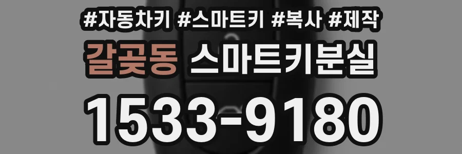 갈곶동 스마트키분실