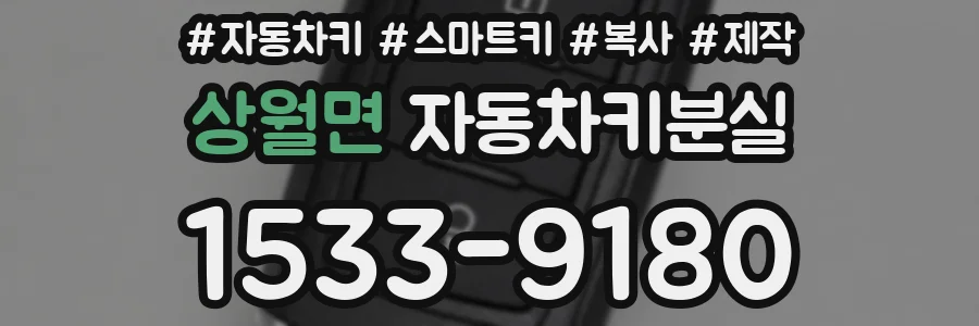 상월면 자동차키분실