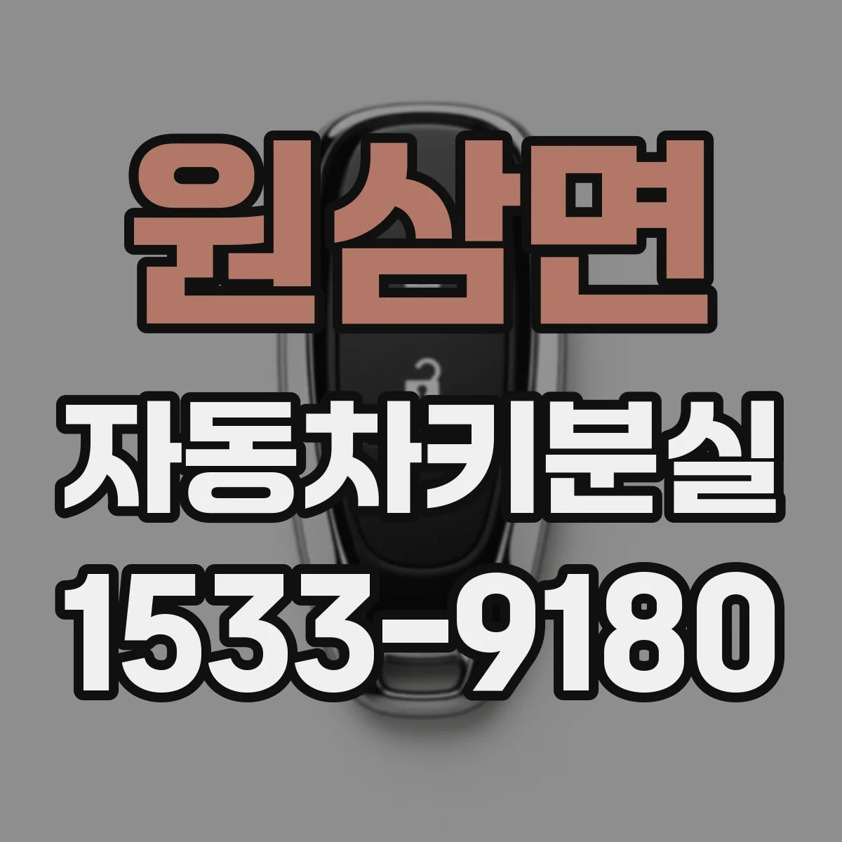 원삼면 자동차키분실