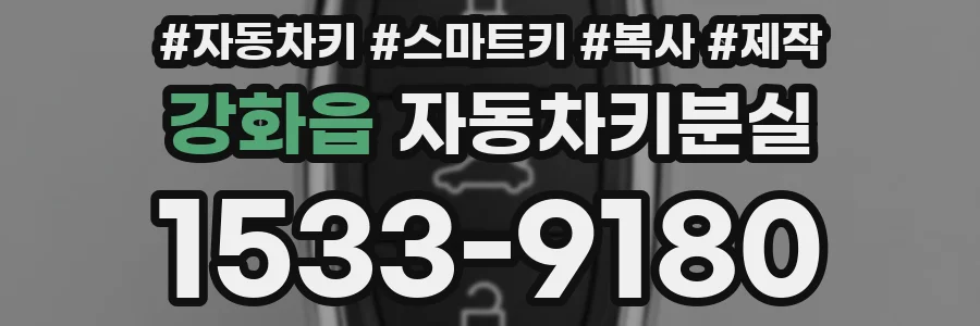 강화읍 자동차키분실