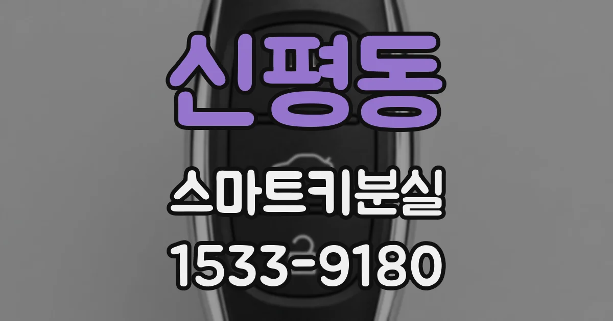 신평동 스마트키분실