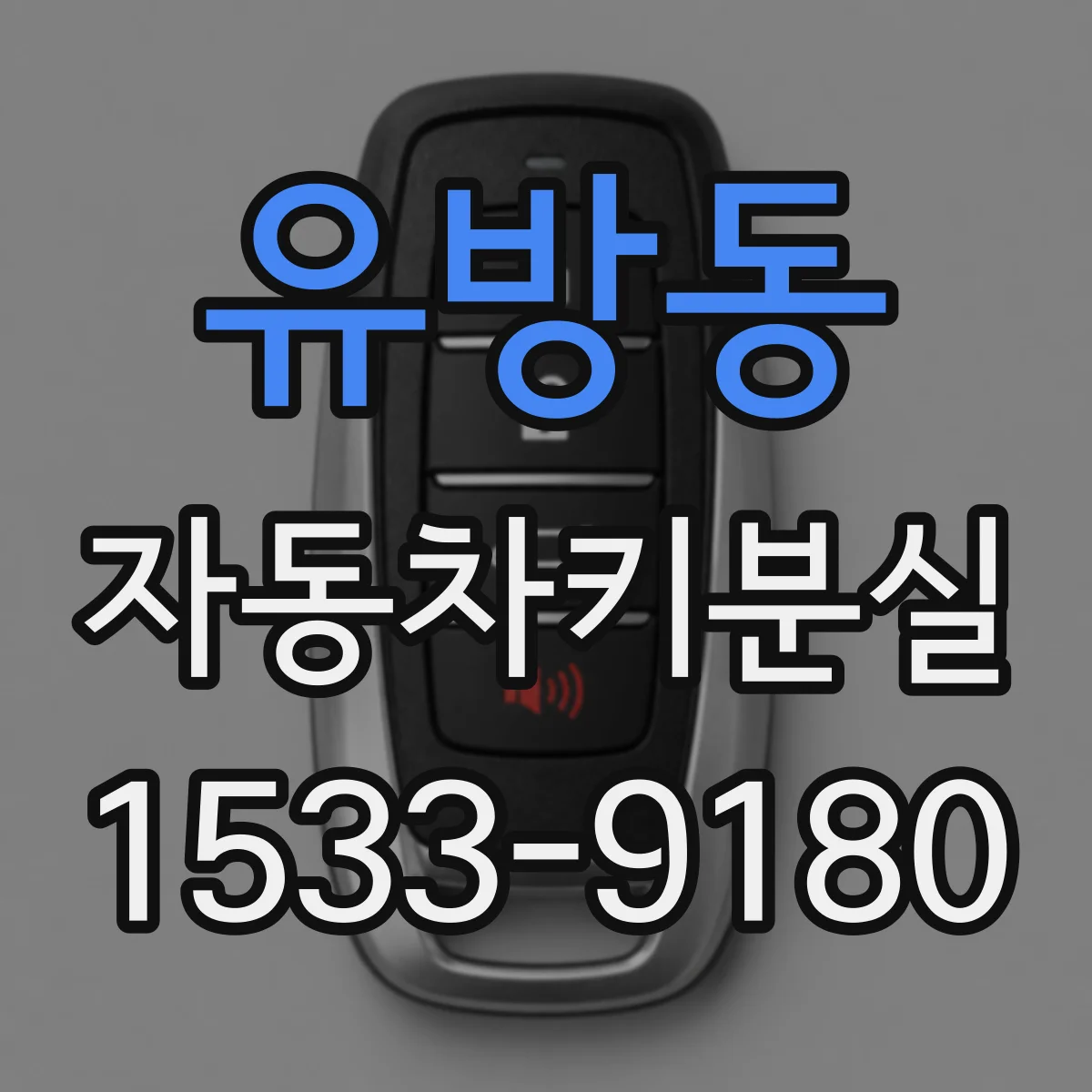 유방동 자동차키분실