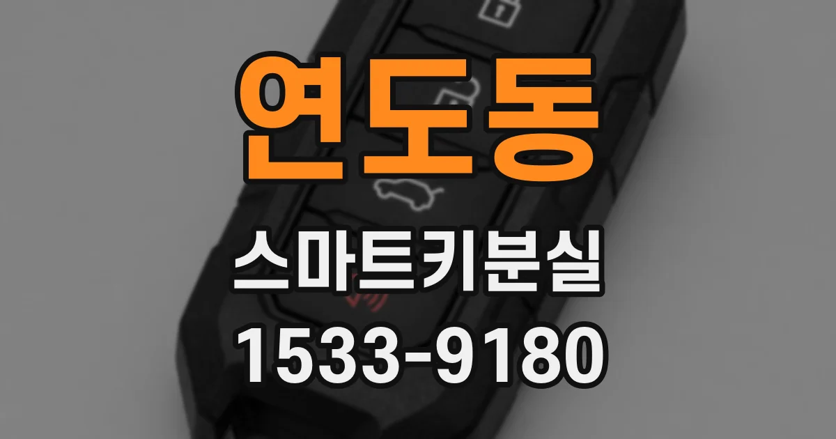 연도동 스마트키분실