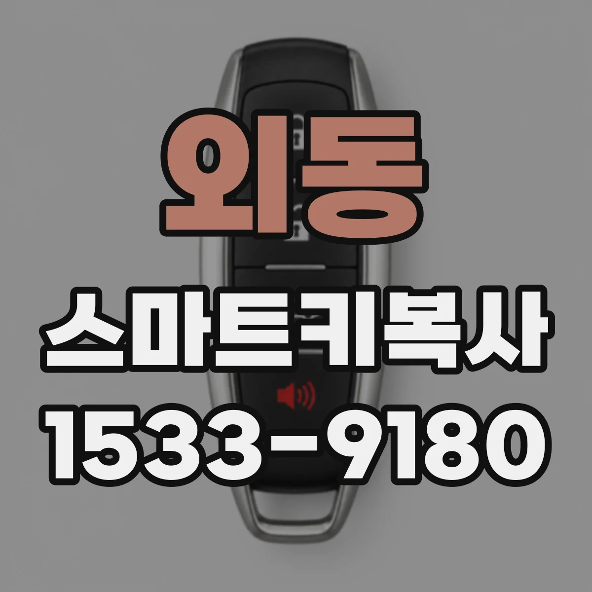 외동 스마트키복사