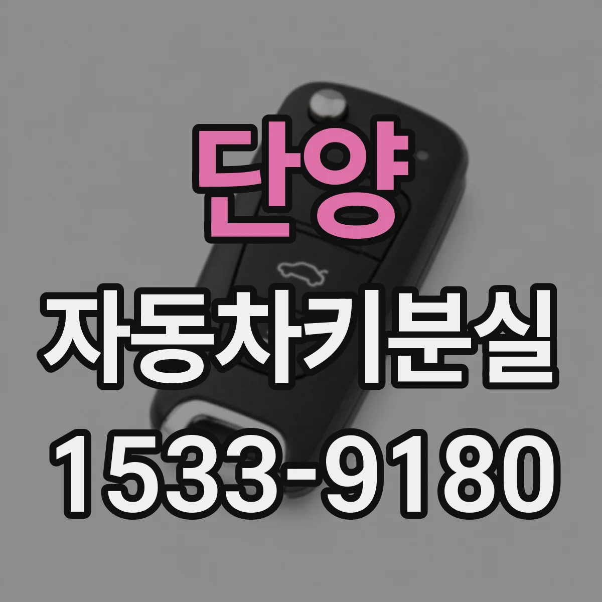 단양 자동차키분실