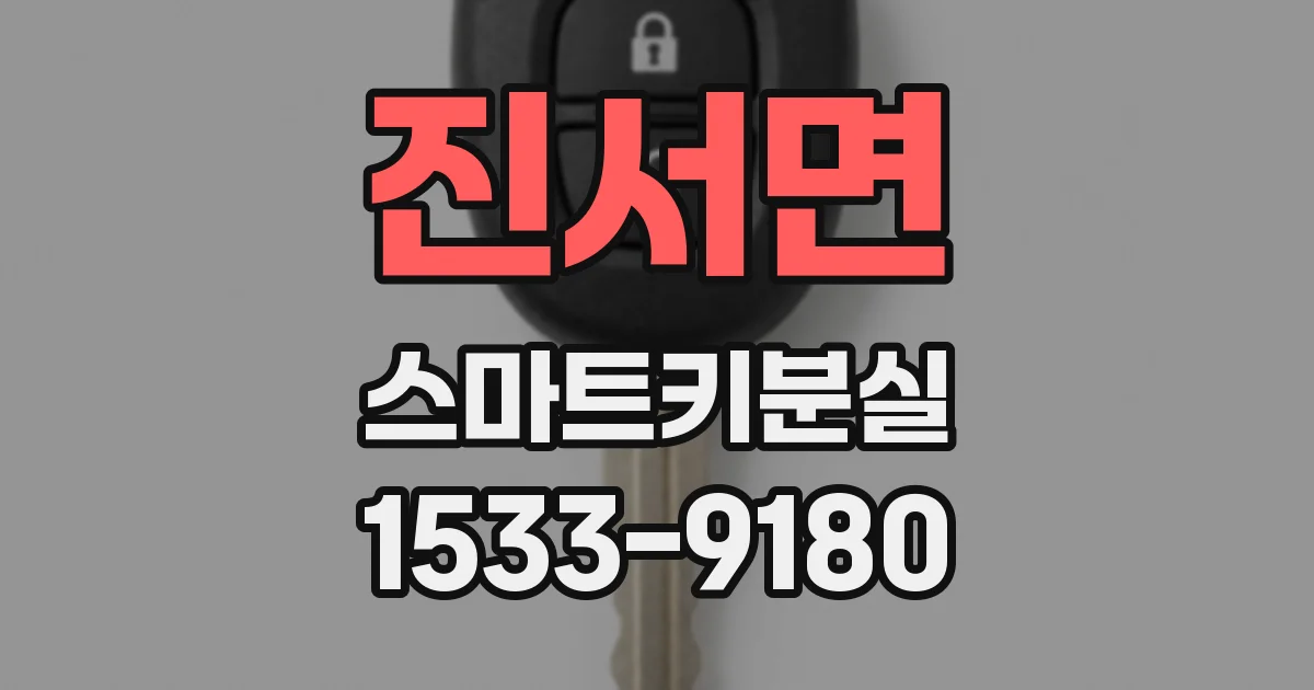 진서면 스마트키분실