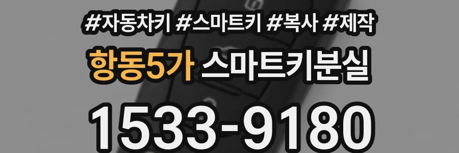 항동5가 스마트키분실