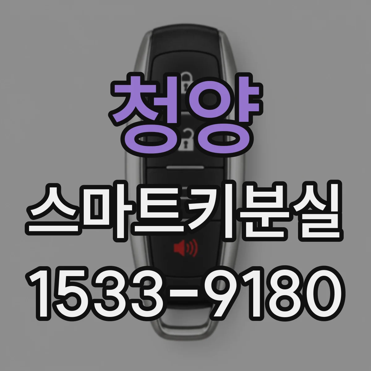 청양 스마트키분실