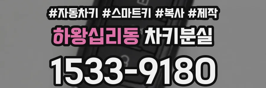 하왕십리동 차키분실