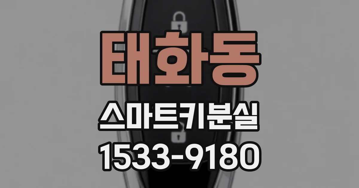 태화동 스마트키분실