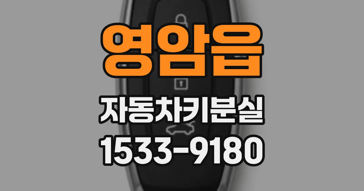 영암읍 자동차키분실