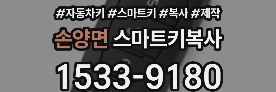 손양면 스마트키복사