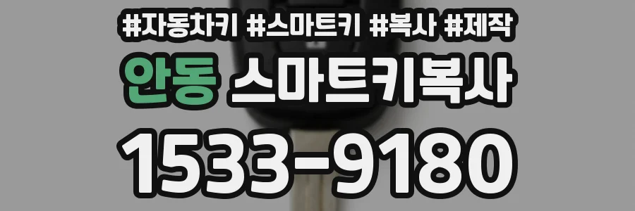 안동 스마트키복사