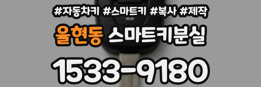 율현동 스마트키분실