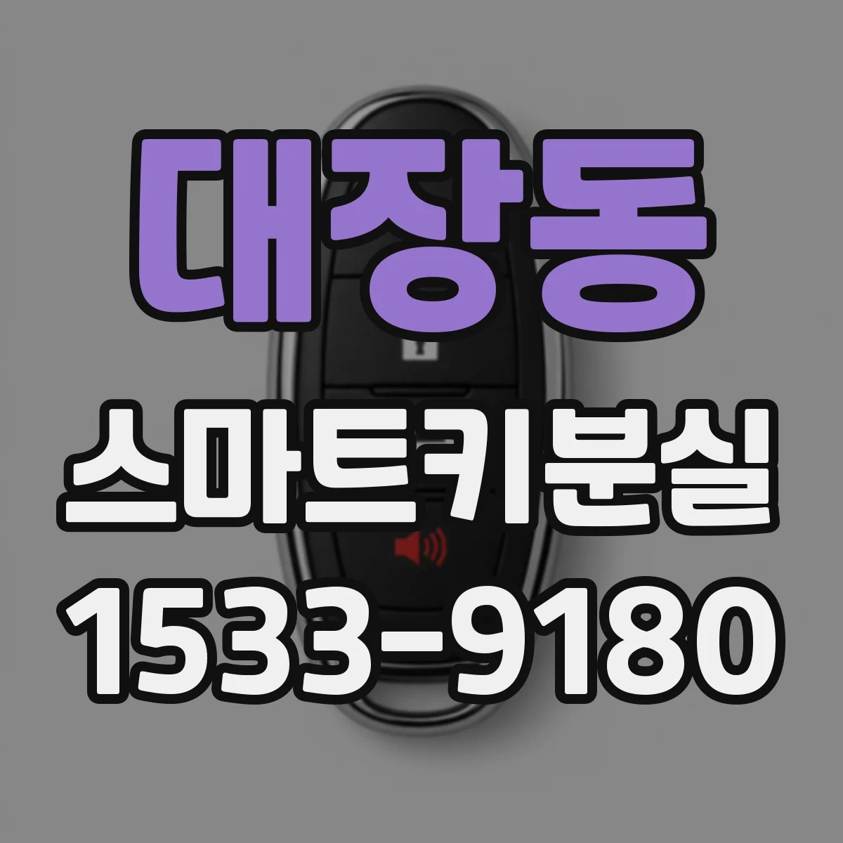 대장동 스마트키분실
