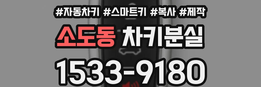 소도동 차키분실