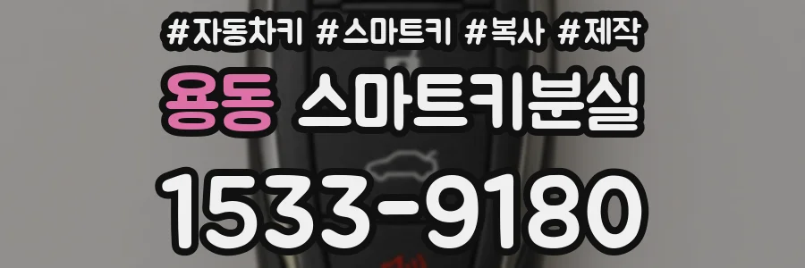용동 스마트키분실