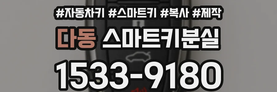 다동 스마트키분실