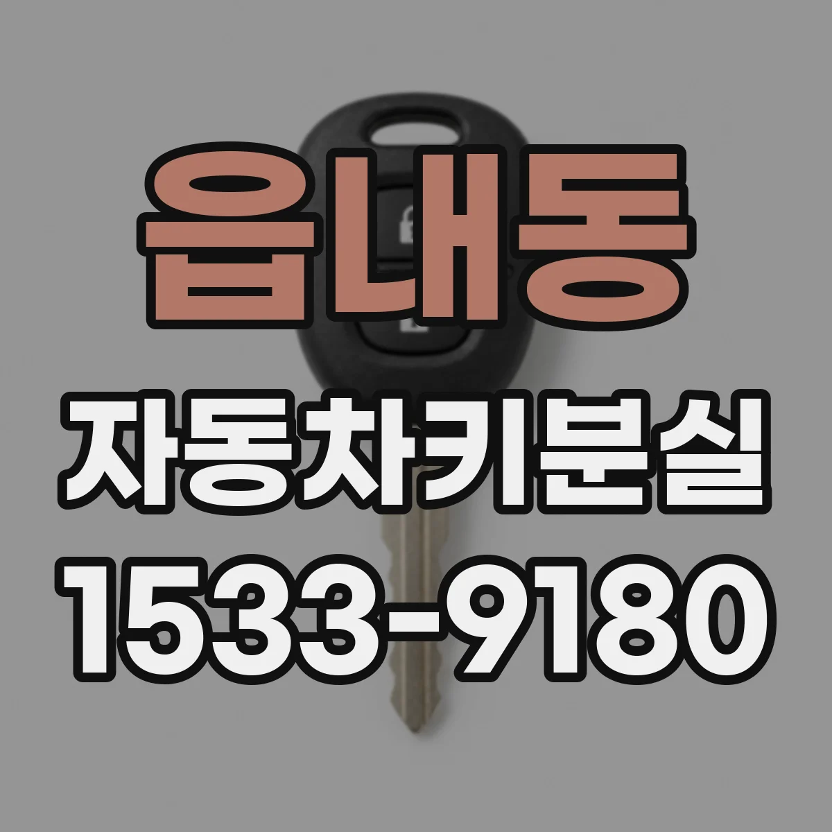 읍내동 자동차키분실
