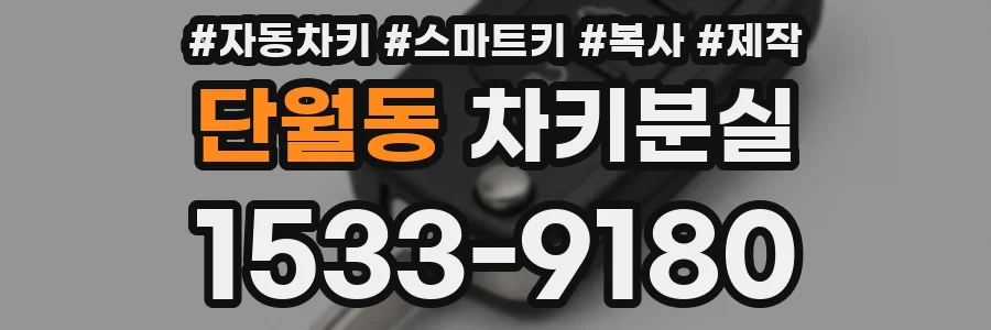 단월동 차키분실