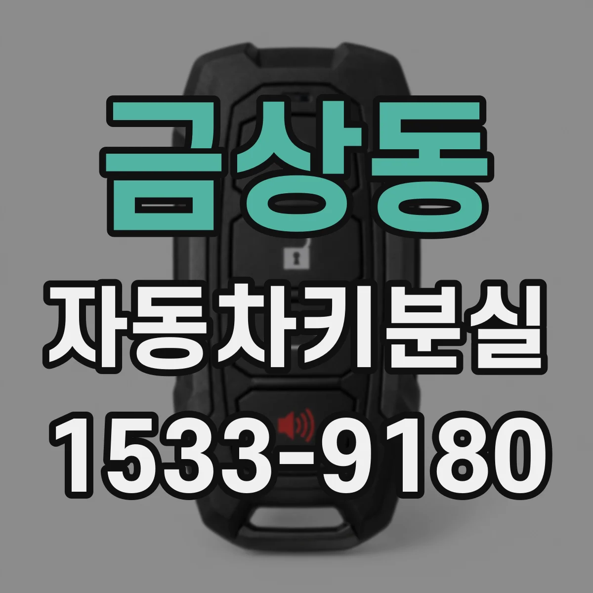 금상동 자동차키분실