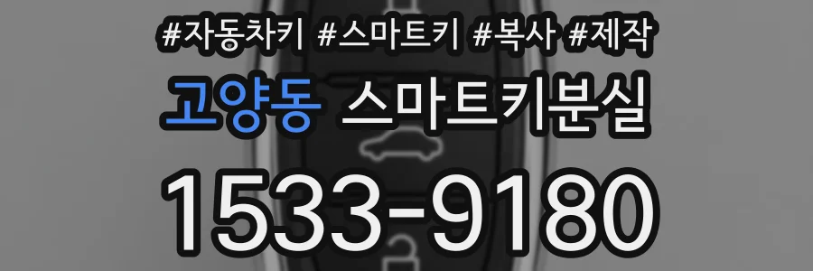 고양동 스마트키분실