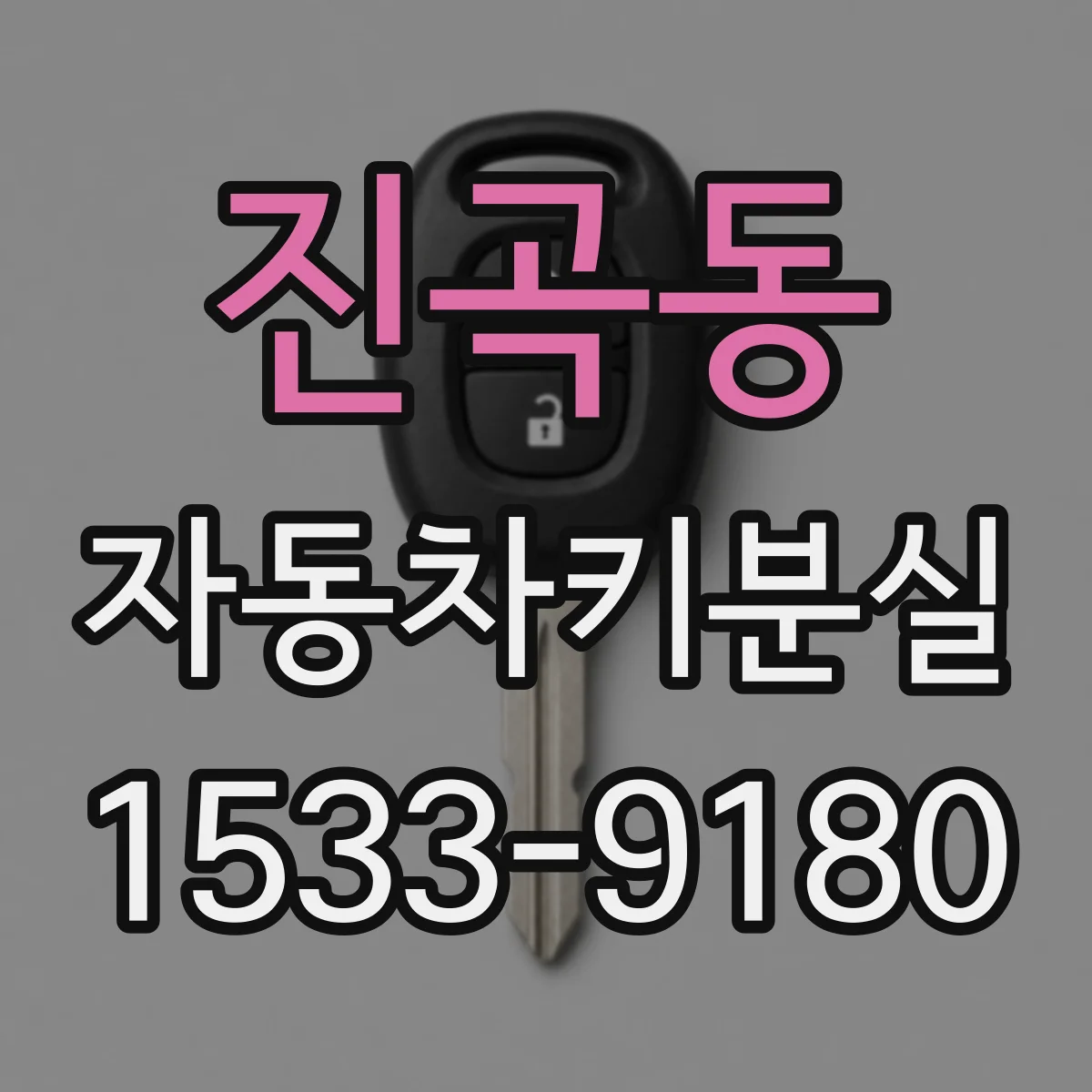진곡동 자동차키분실