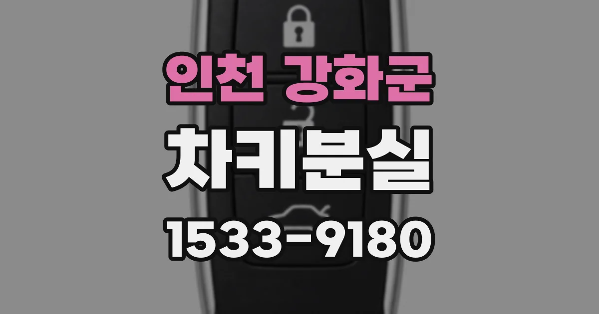 인천 강화군 차키분실