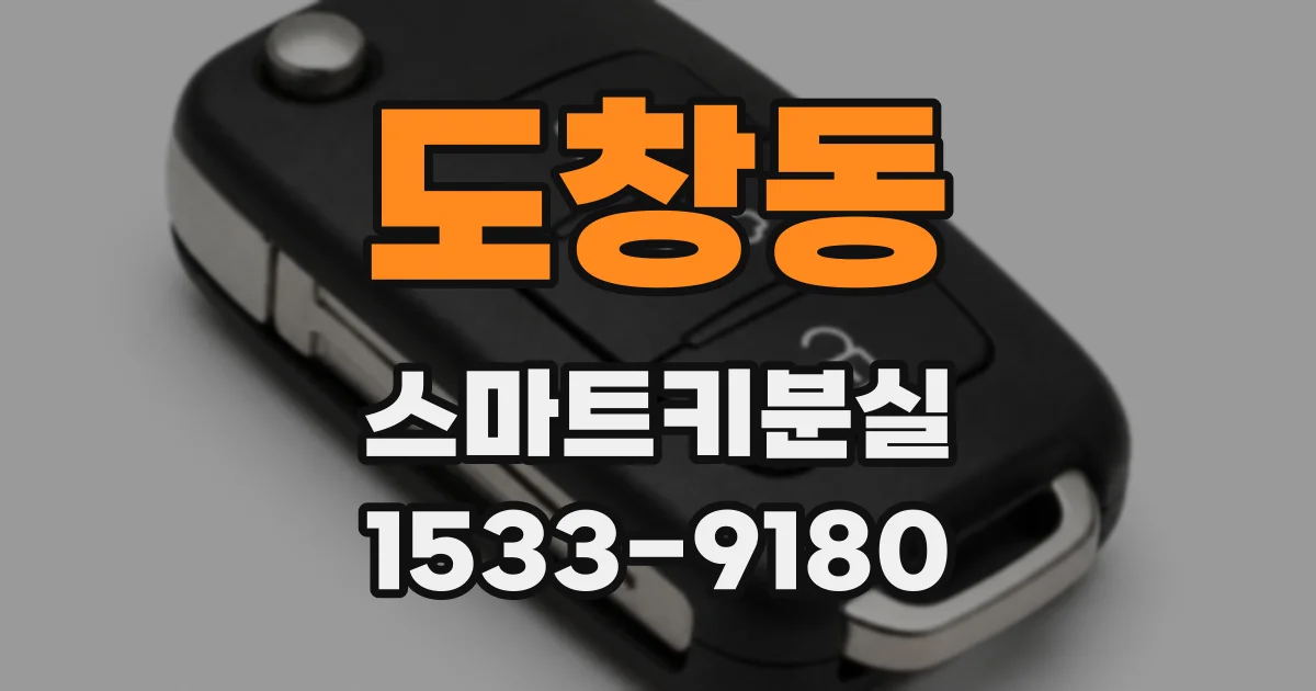 도창동 스마트키분실