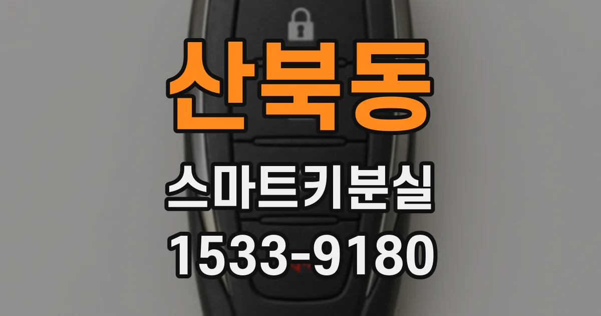 산북동 스마트키분실