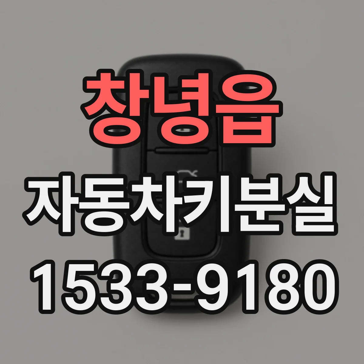 창녕읍 자동차키분실