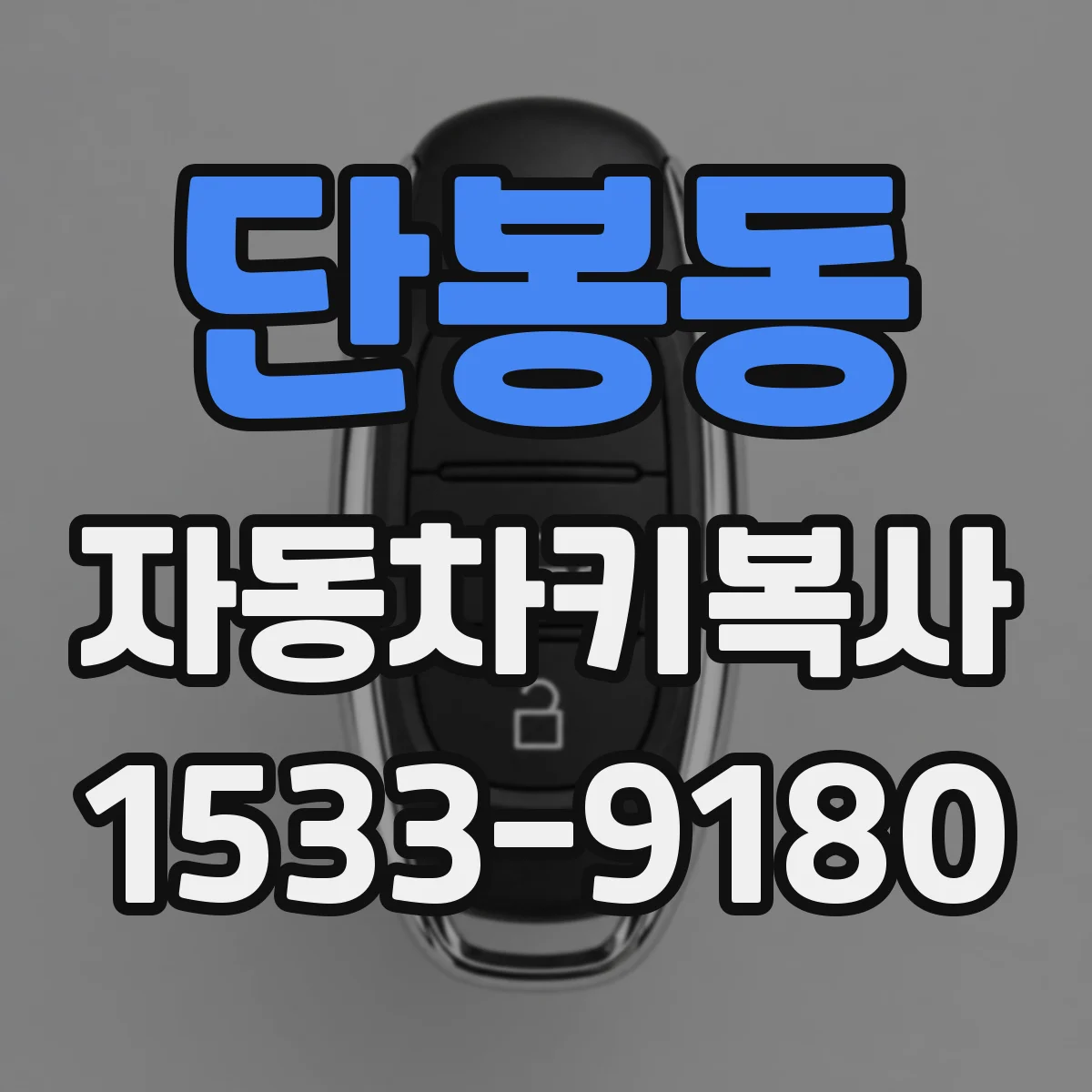 단봉동 자동차키복사