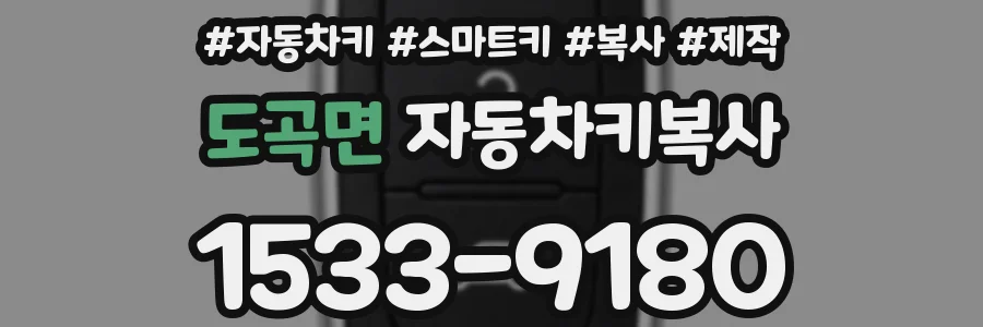 도곡면 자동차키복사