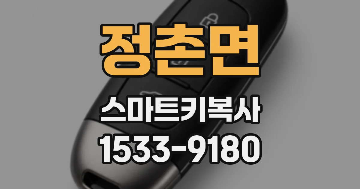 정촌면 스마트키복사