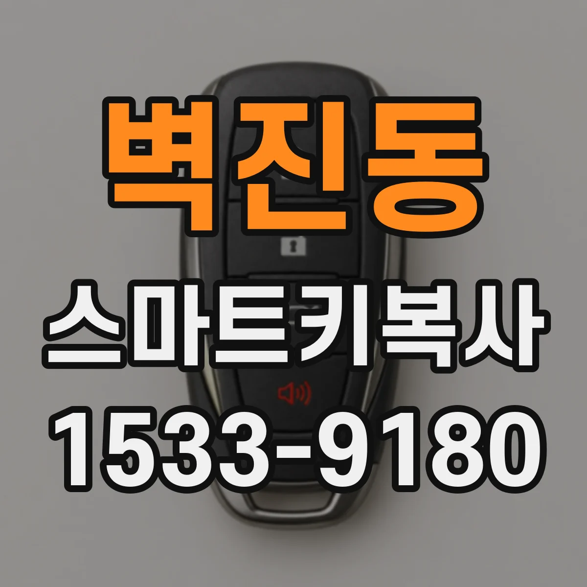 벽진동 스마트키복사