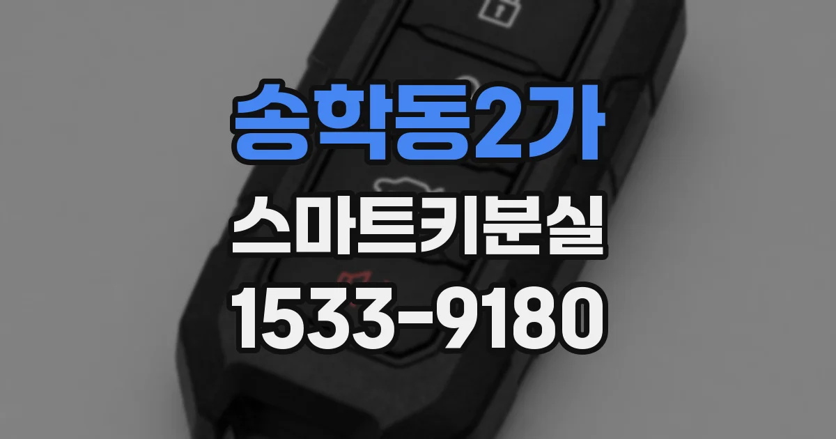 송학동2가 스마트키분실