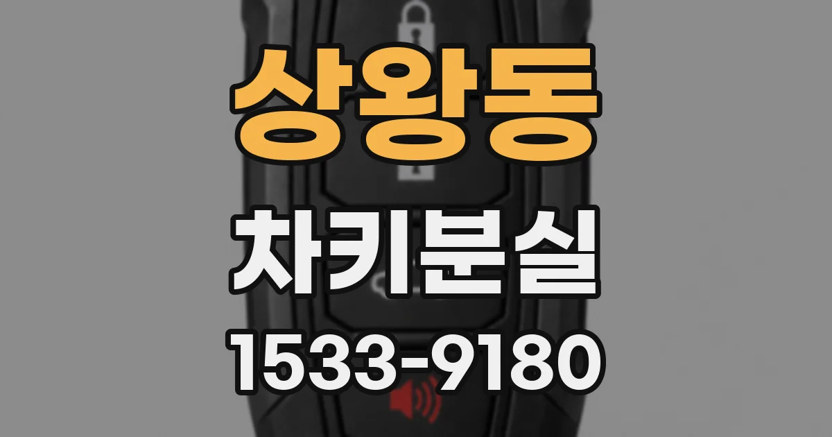 상왕동 차키분실