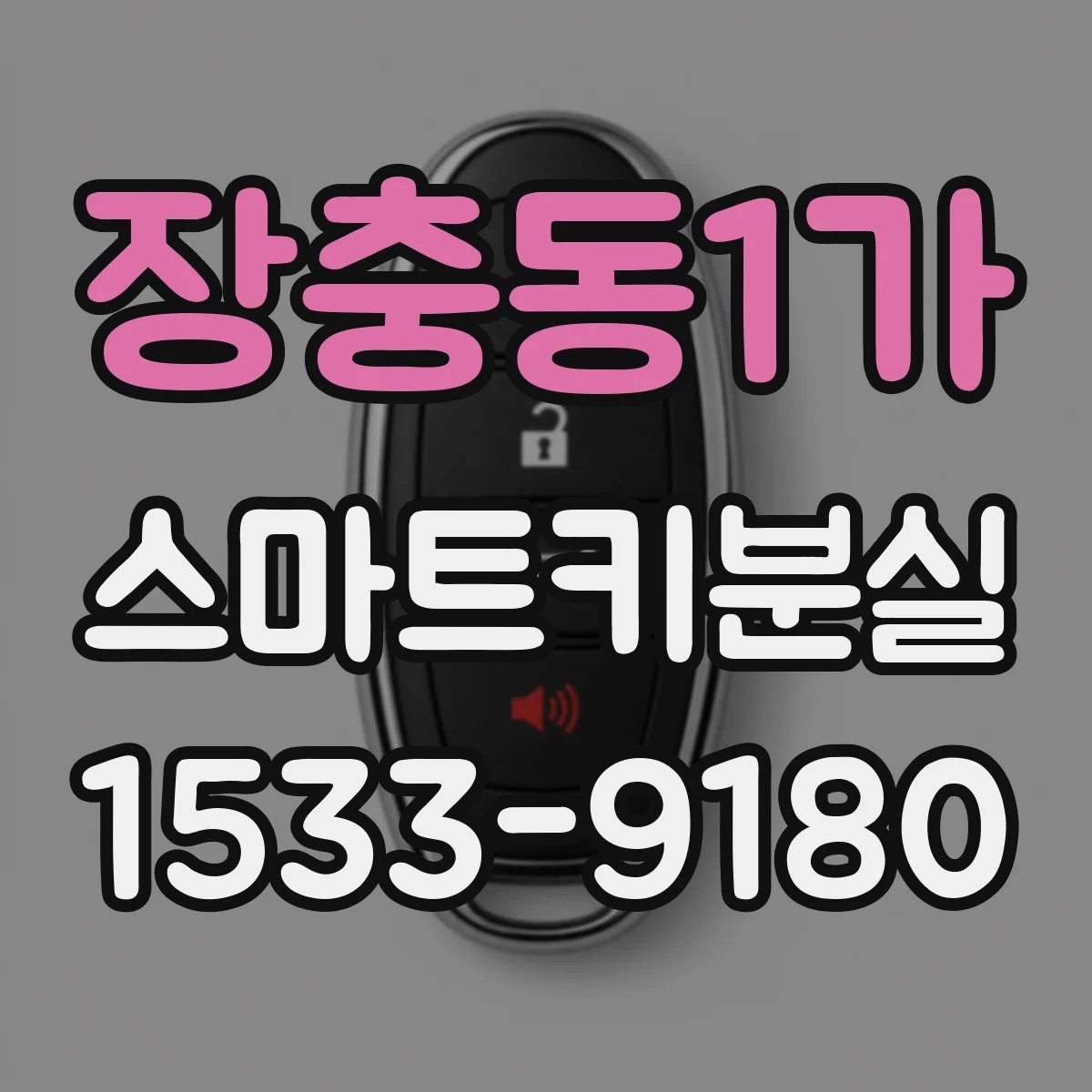 장충동1가 스마트키분실