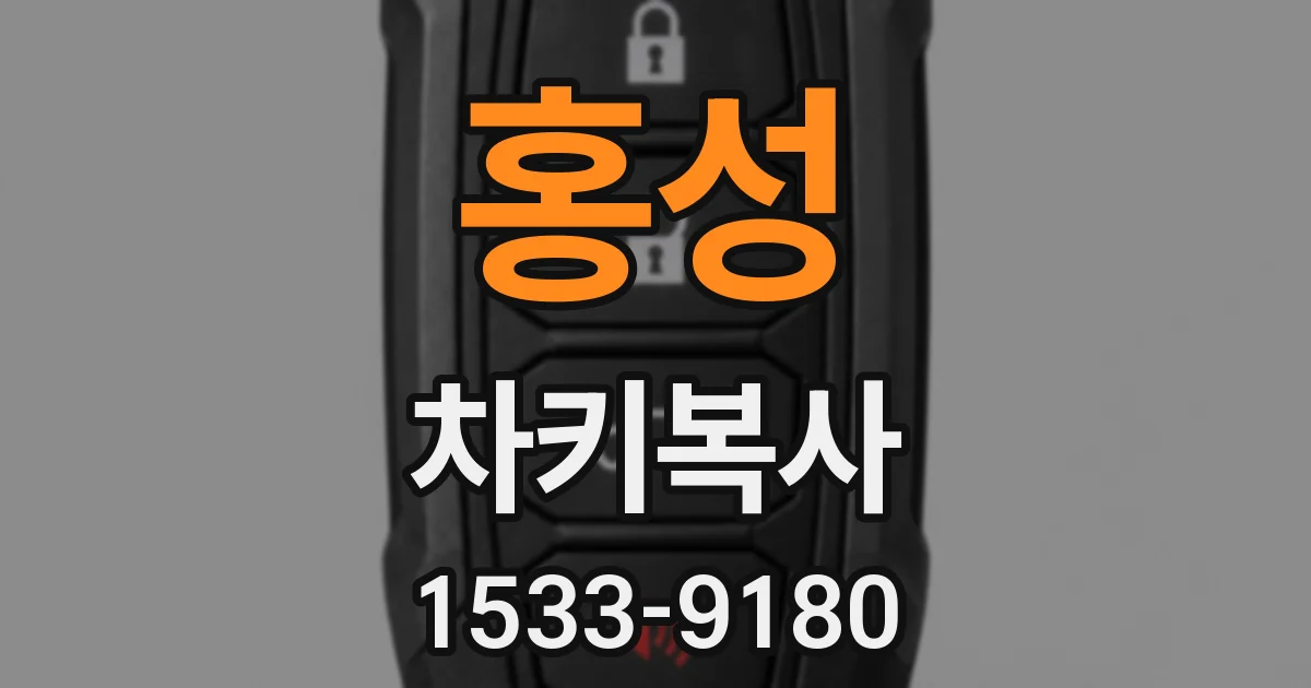 홍성 차키복사