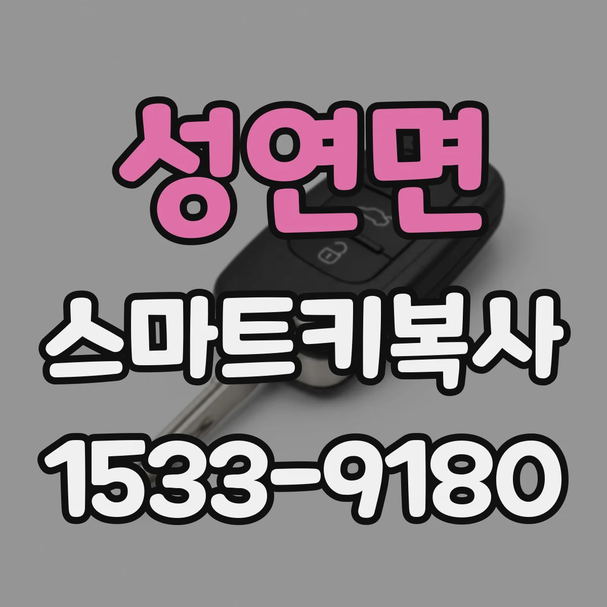 성연면 스마트키복사
