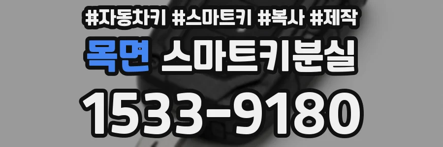목면 스마트키분실